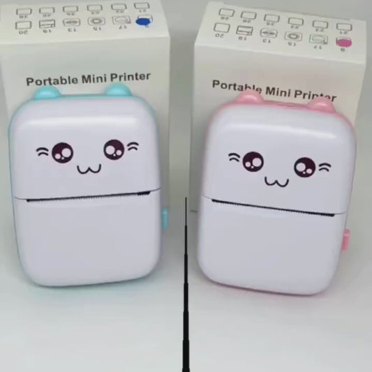 PrintyCat™ Mini Impresora Portátil